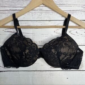 Victoria's Secret Angels IPEX black lace padded